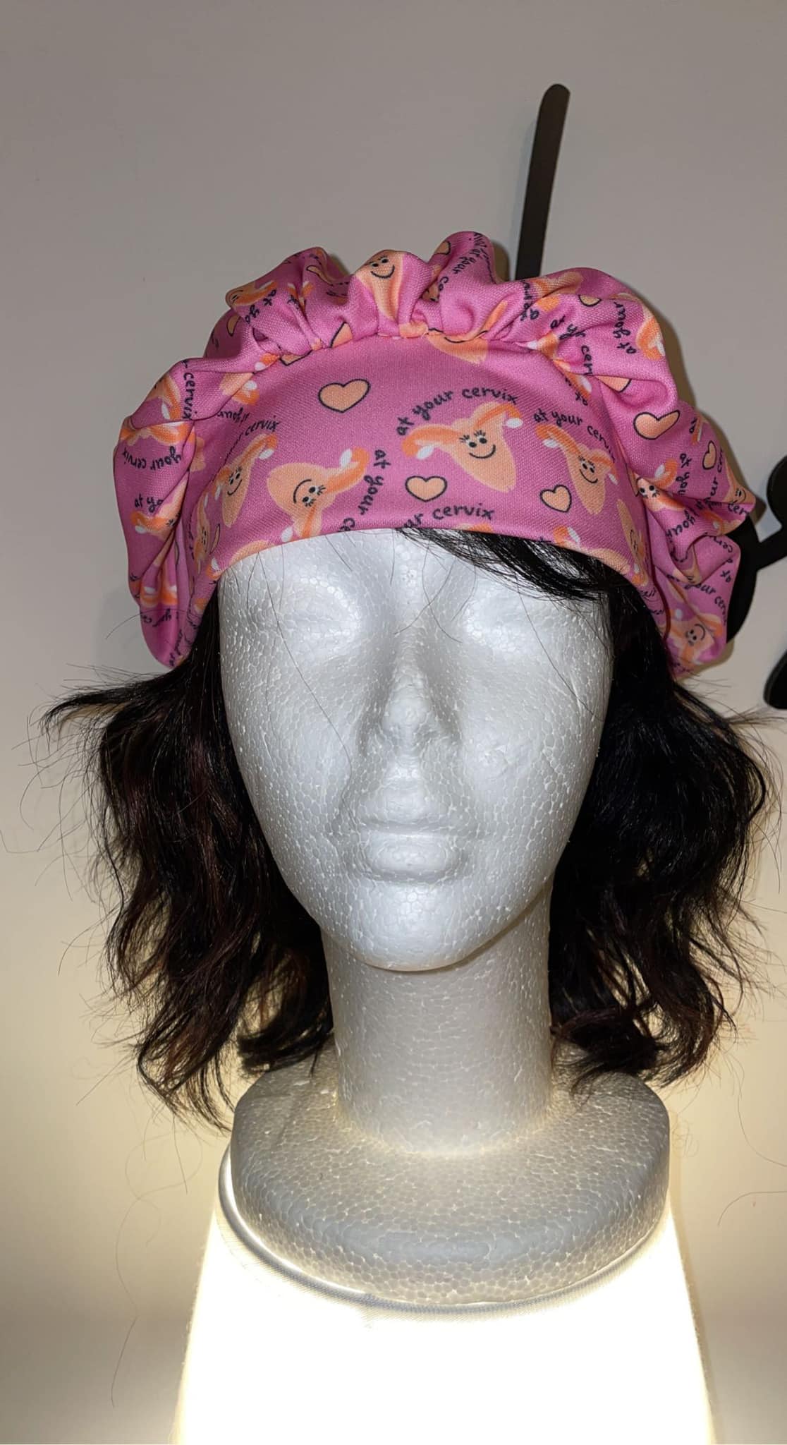 Black Nurse Scub Cap