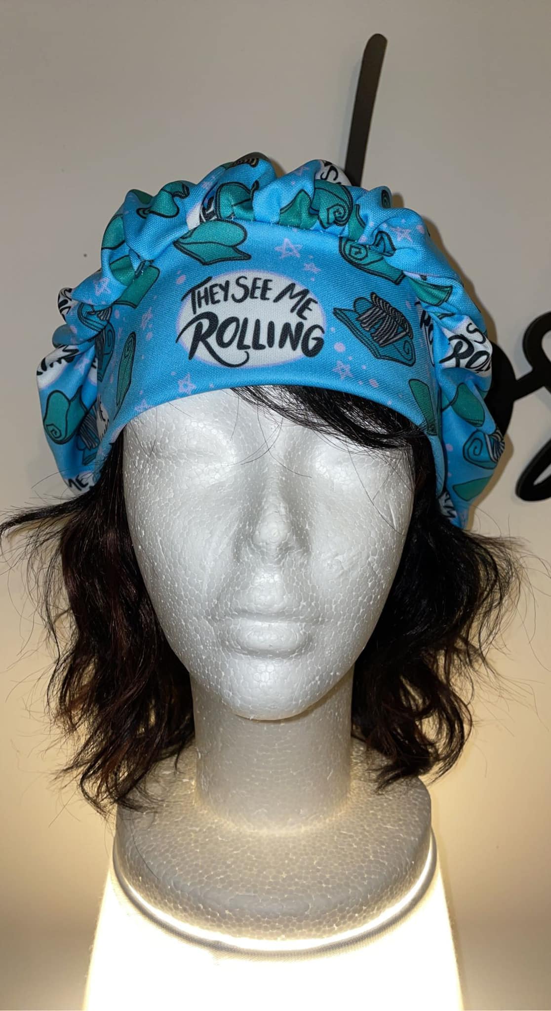 Black Nurse Scub Cap