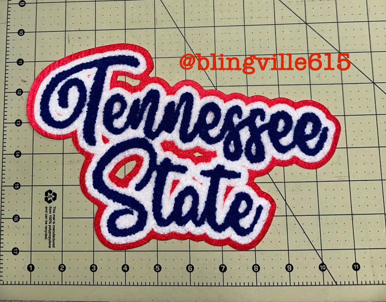 Tennessee State Iron on Patches