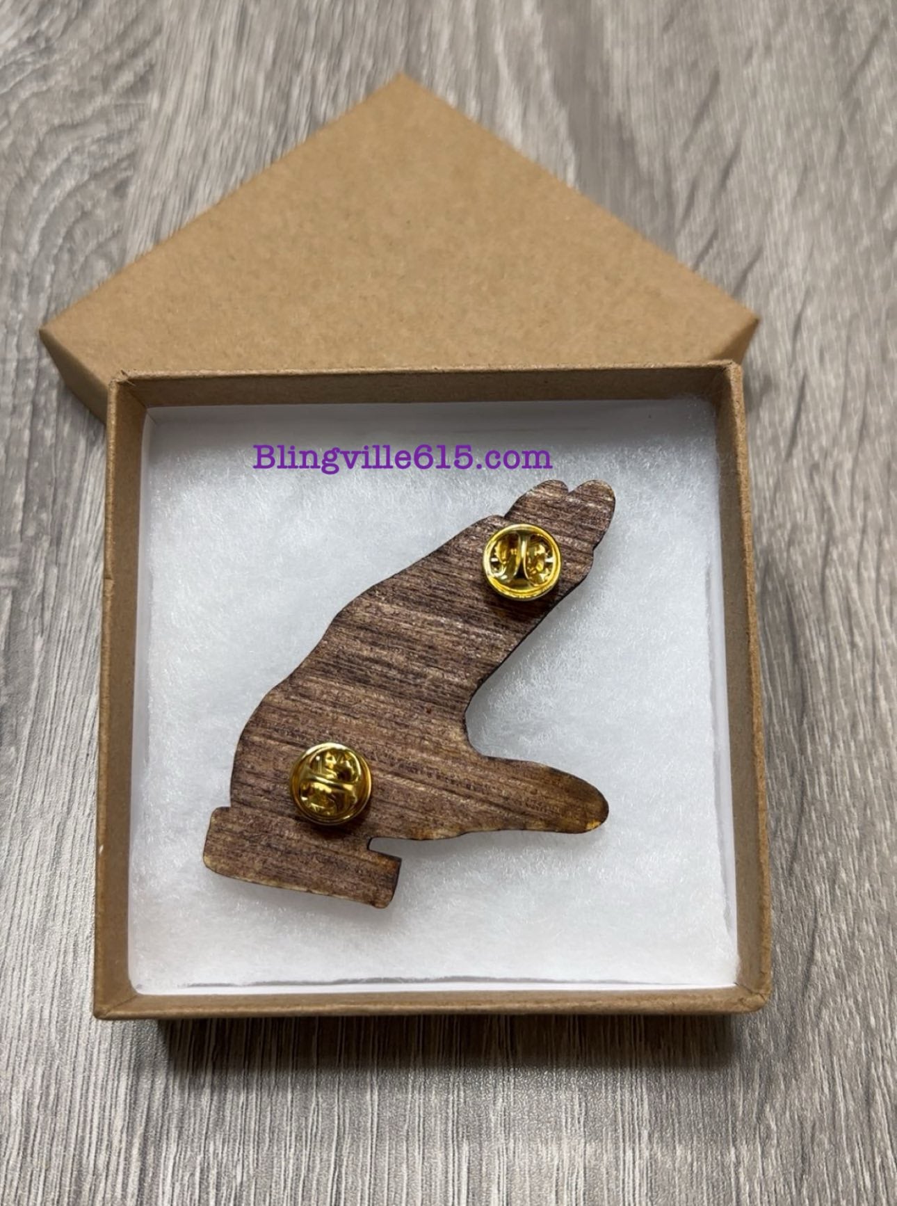 D9 Hand-Painted Hand Sign Pindant