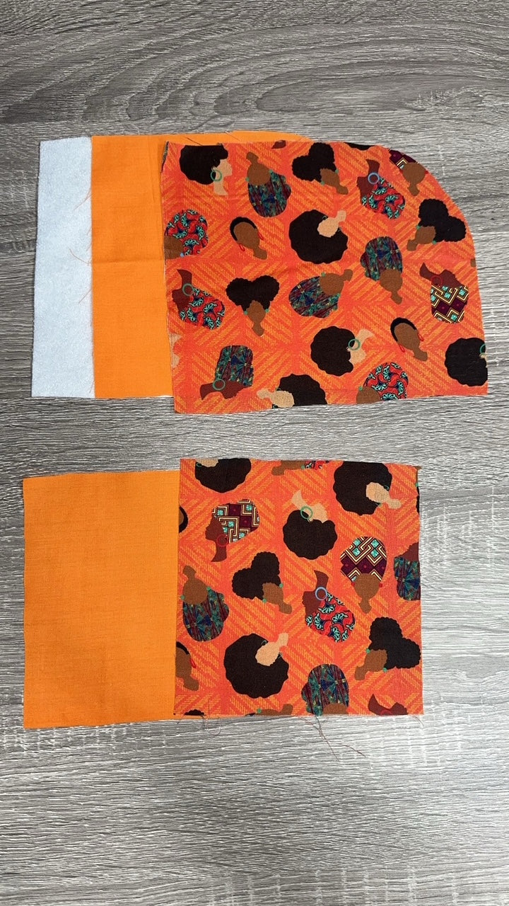 DIY Sewing projects Pre Cut Glasses Case with Matching Kleenex Holder
